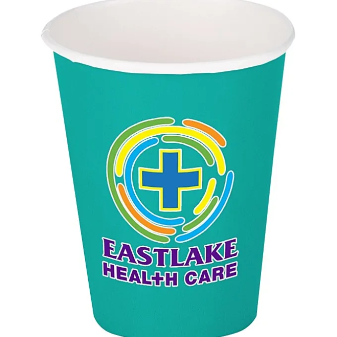 Colorware Paper Cup - 9 oz - Low Qty - Full Color