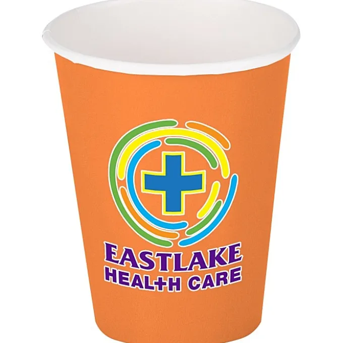 Colorware Paper Cup - 9 oz - Low Qty - Full Color