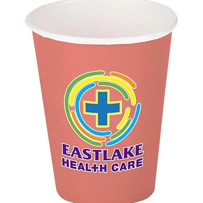 Colorware Paper Cup - 9 oz - Low Qty - Full Color