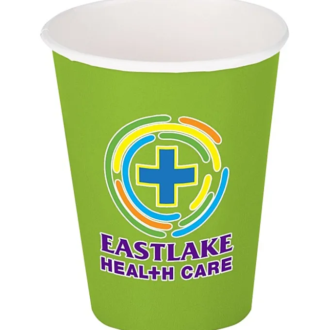Colorware Paper Cup - 9 oz - Low Qty - Full Color