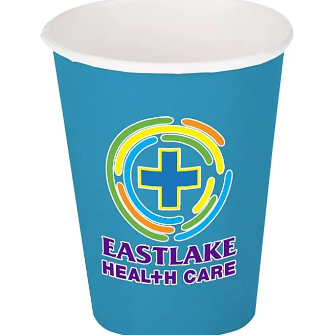 Colorware Paper Cup - 9 oz - Low Qty - Full Color