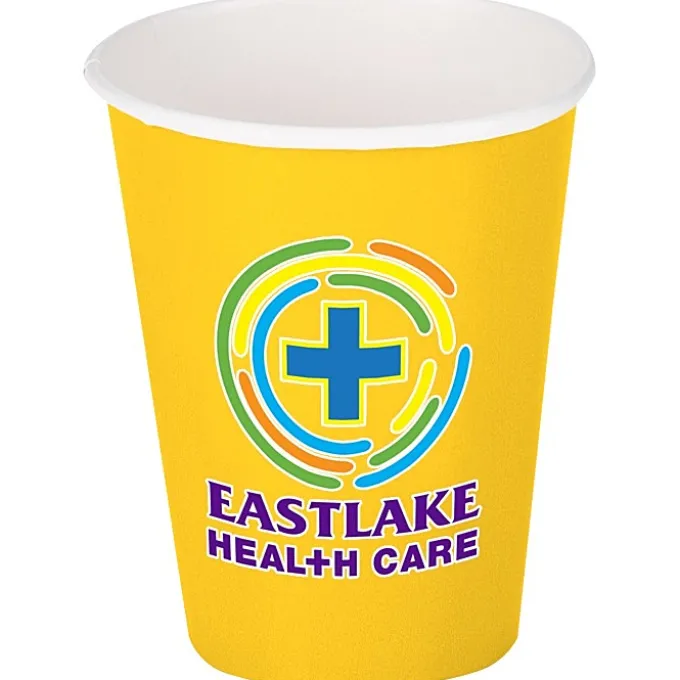Colorware Paper Cup - 9 oz - Low Qty - Full Color