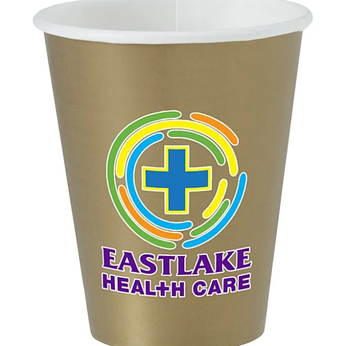 Colorware Paper Cup - 9 oz - Low Qty - Full Color