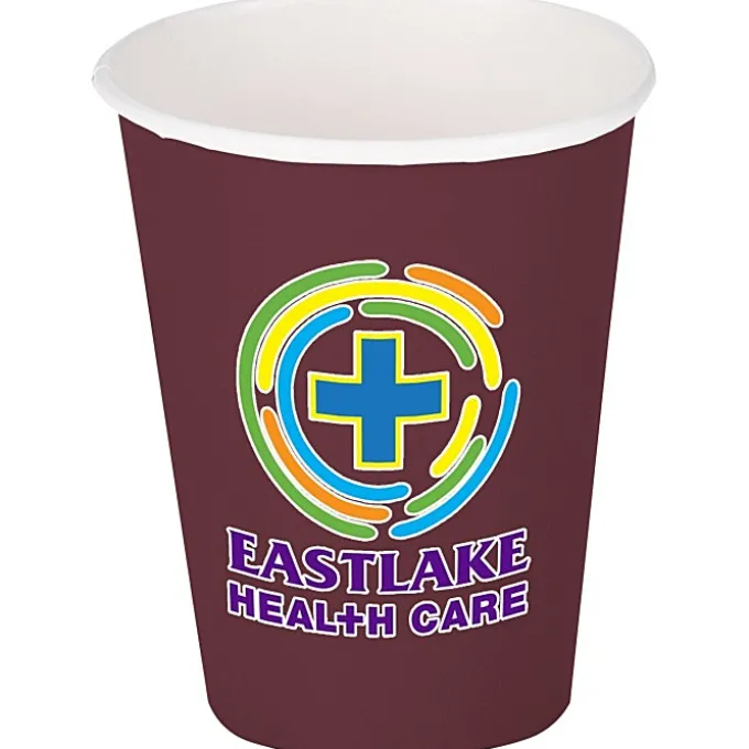 Colorware Paper Cup - 9 oz - Low Qty - Full Color