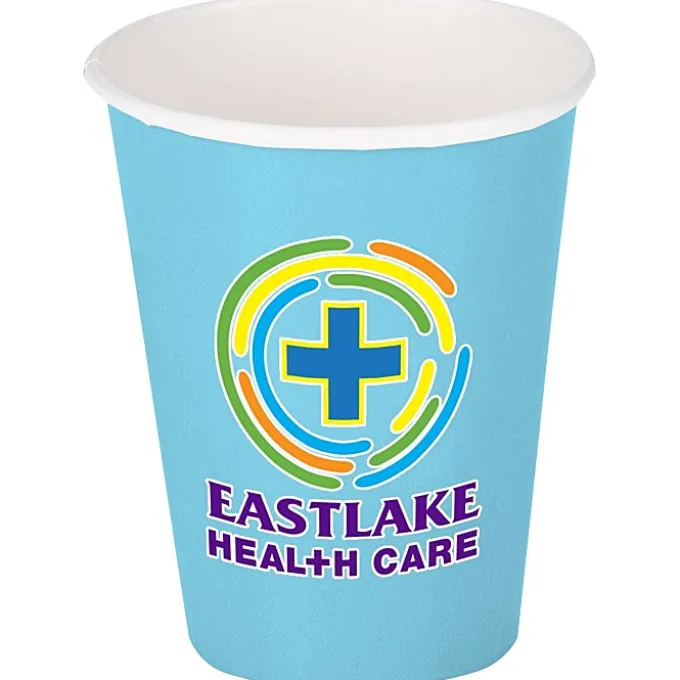 Colorware Paper Cup - 9 oz - Low Qty - Full Color