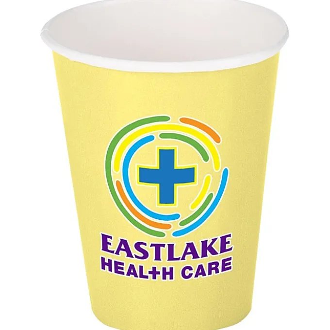Colorware Paper Cup - 9 oz - Low Qty - Full Color
