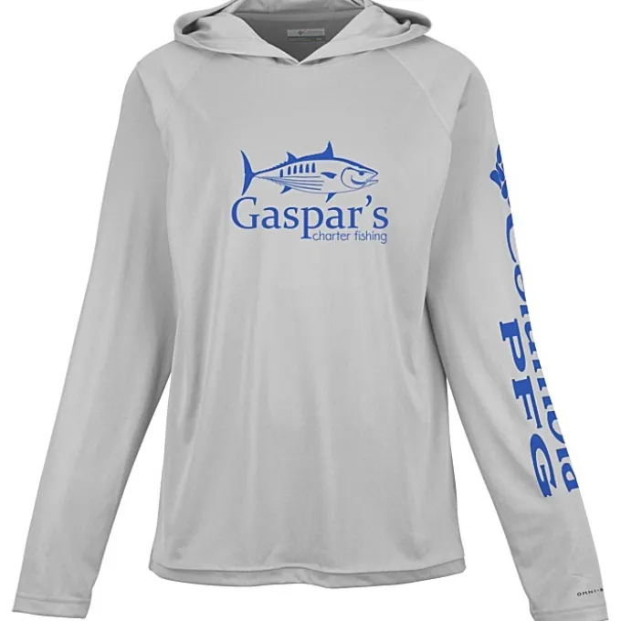 Columbia PFG Terminal Tackle Hooded Long Sleeve T-Shirt - Men's