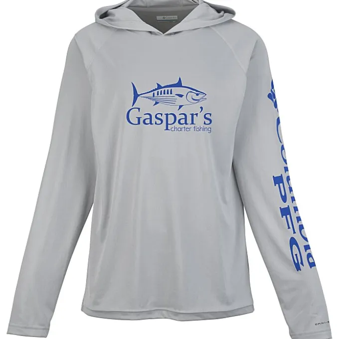 Columbia PFG Terminal Tackle Hooded Long Sleeve T-Shirt - Men's