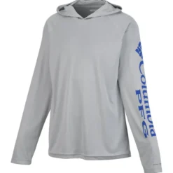 Columbia PFG Terminal Tackle Hooded Long Sleeve T-Shirt - Men's