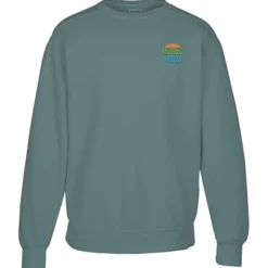 Comfort Colors Garment-Dyed Crew Sweatshirt - Embroidered