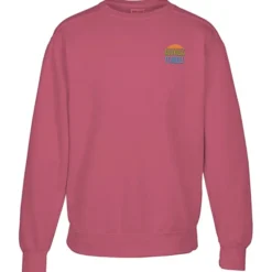 Comfort Colors Garment-Dyed Crew Sweatshirt - Embroidered