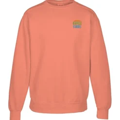 Comfort Colors Garment-Dyed Crew Sweatshirt - Embroidered