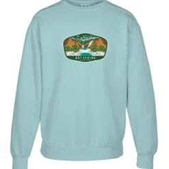 Comfort Colors Garment-Dyed Crew Sweatshirt - Full Color