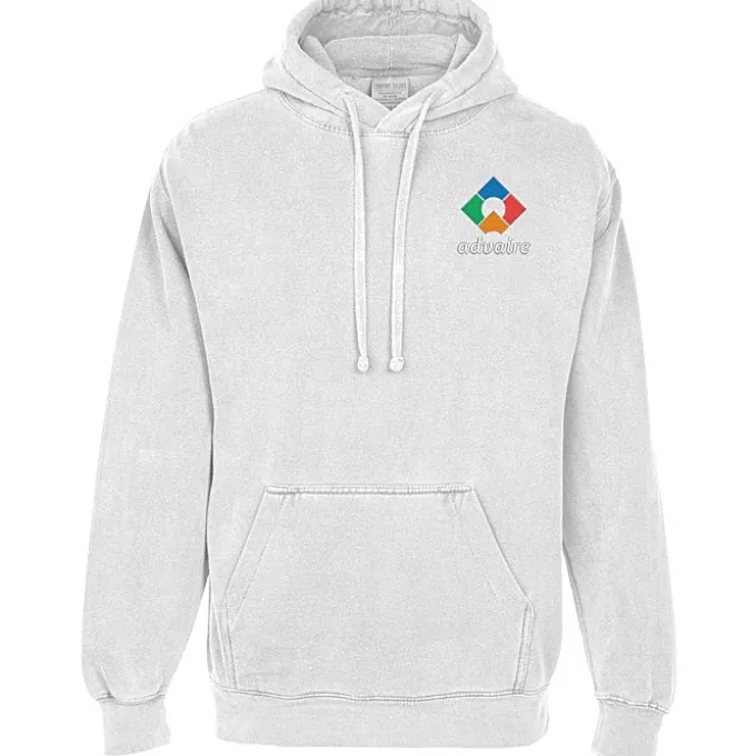 Comfort Colors Garment-Dyed Hoodie - Embroidered