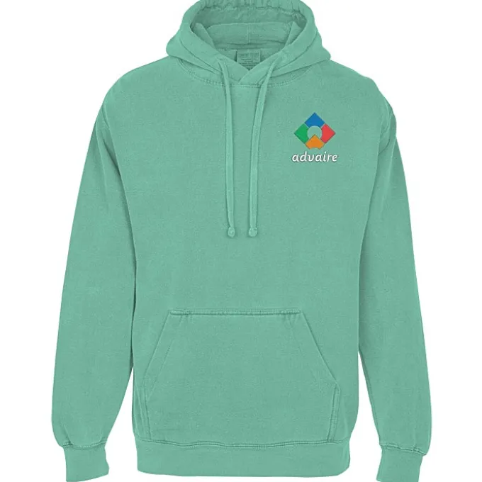 Comfort Colors Garment-Dyed Hoodie - Embroidered