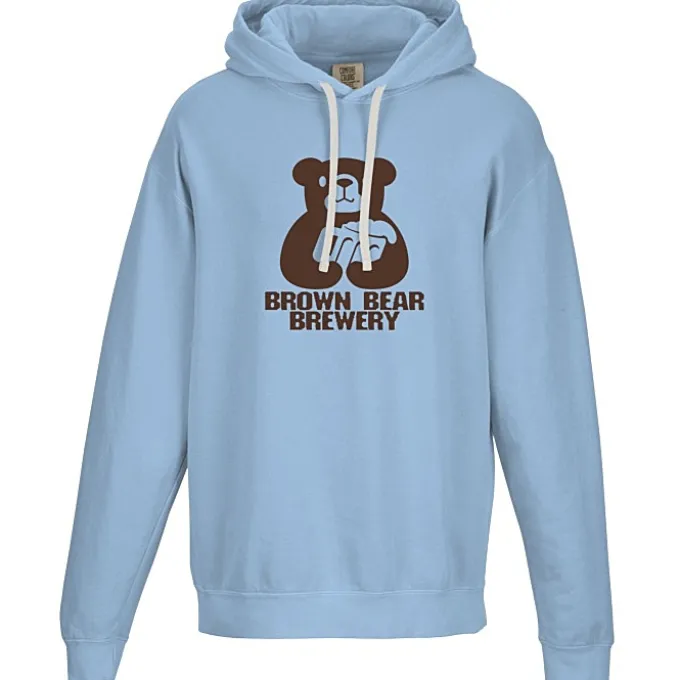 Comfort Colors Garment-Dyed Lightweight Cotton Fleece Hoodie