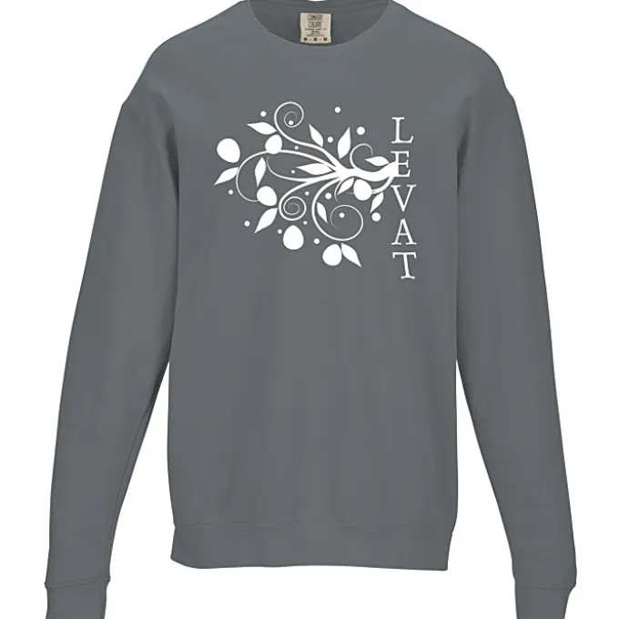 Comfort Colors Garment-Dyed Lightweight Cotton Fleece Crewneck Sweatshirt