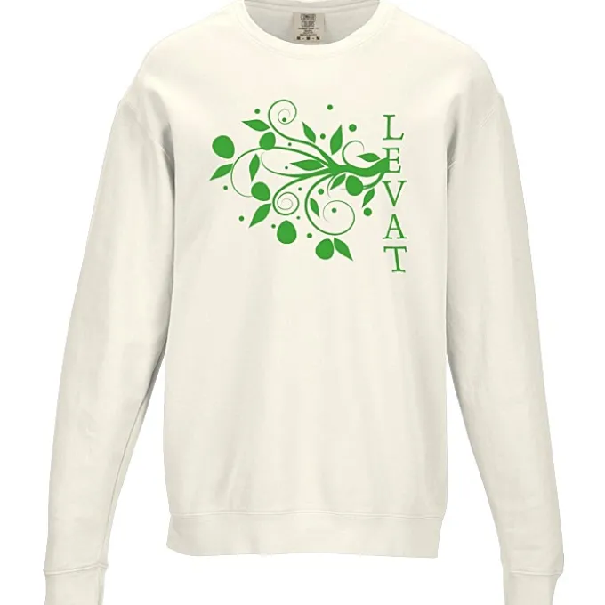 Comfort Colors Garment-Dyed Lightweight Cotton Fleece Crewneck Sweatshirt