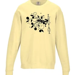 Comfort Colors Garment-Dyed Lightweight Cotton Fleece Crewneck Sweatshirt