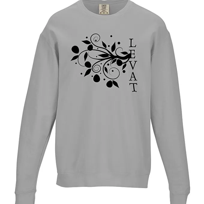 Comfort Colors Garment-Dyed Lightweight Cotton Fleece Crewneck Sweatshirt