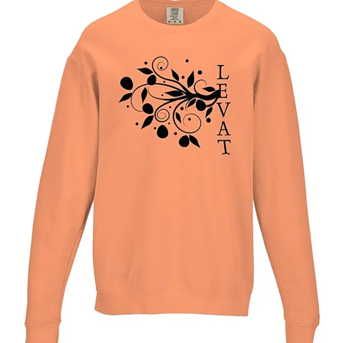 Comfort Colors Garment-Dyed Lightweight Cotton Fleece Crewneck Sweatshirt