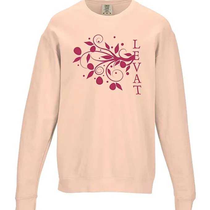 Comfort Colors Garment-Dyed Lightweight Cotton Fleece Crewneck Sweatshirt