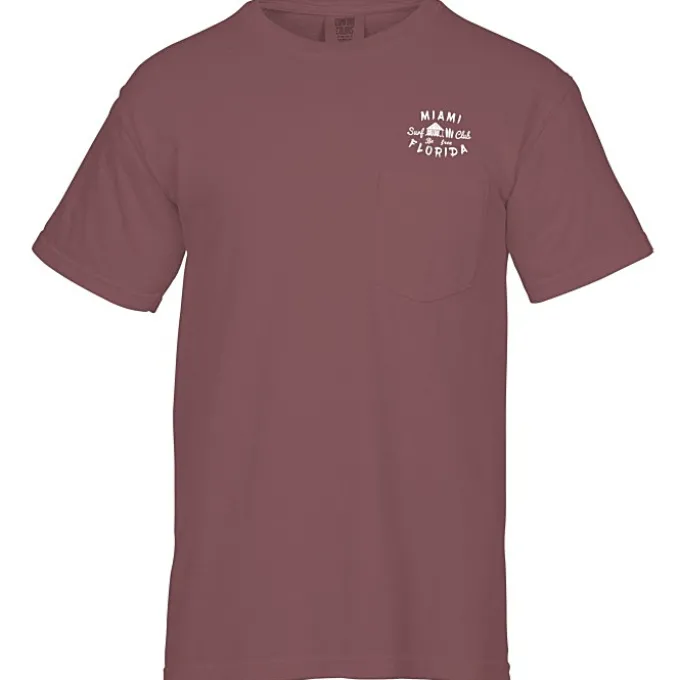 Comfort Colors Garment-Dyed 6.1-oz Pocket T-Shirt - Screen