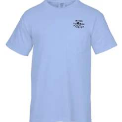 Comfort Colors Garment-Dyed 6.1-oz Pocket T-Shirt - Screen
