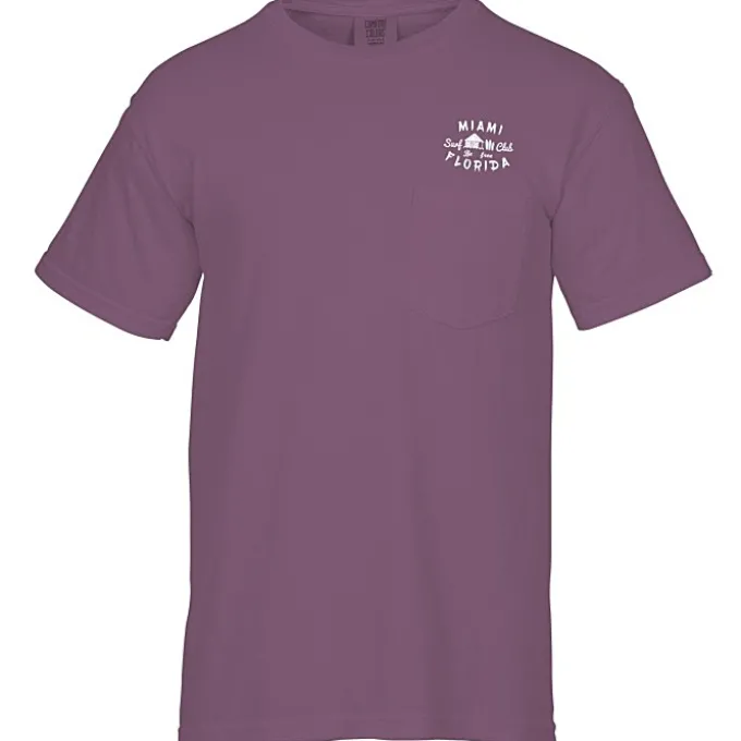 Comfort Colors Garment-Dyed 6.1-oz Pocket T-Shirt - Screen