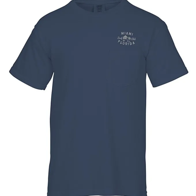 Comfort Colors Garment-Dyed 6.1-oz Pocket T-Shirt - Screen