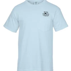 Comfort Colors Garment-Dyed 6.1-oz Pocket T-Shirt - Screen