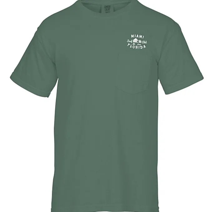 Comfort Colors Garment-Dyed 6.1-oz Pocket T-Shirt - Screen