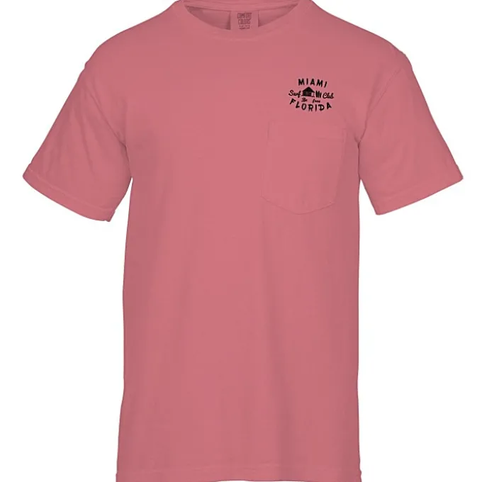 Comfort Colors Garment-Dyed 6.1-oz Pocket T-Shirt - Screen