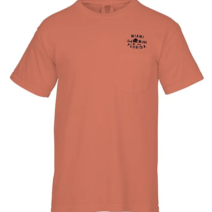 Comfort Colors Garment-Dyed 6.1-oz Pocket T-Shirt - Screen