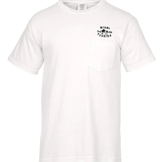 Comfort Colors Garment-Dyed 6.1-oz Pocket T-Shirt - Screen