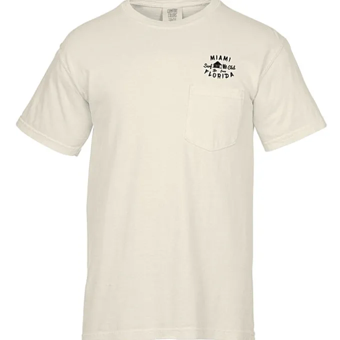 Comfort Colors Garment-Dyed 6.1-oz Pocket T-Shirt - Screen