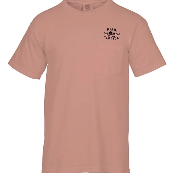 Comfort Colors Garment-Dyed 6.1-oz Pocket T-Shirt - Screen