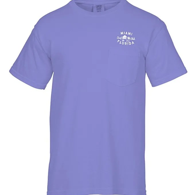 Comfort Colors Garment-Dyed 6.1-oz Pocket T-Shirt - Screen