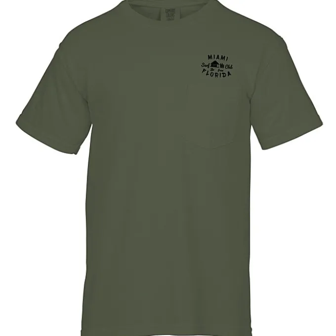 Comfort Colors Garment-Dyed 6.1-oz Pocket T-Shirt - Screen