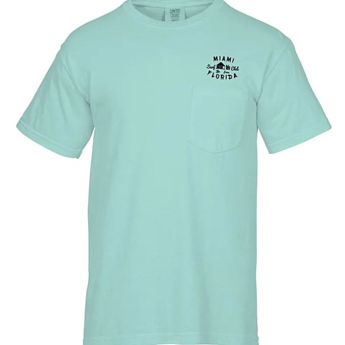 Comfort Colors Garment-Dyed 6.1-oz Pocket T-Shirt - Screen