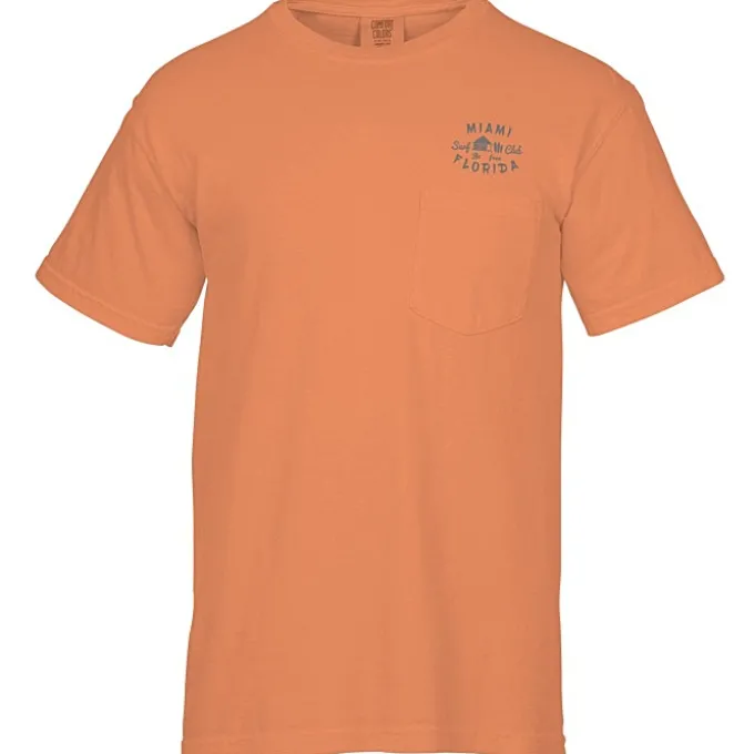 Comfort Colors Garment-Dyed 6.1-oz Pocket T-Shirt - Screen