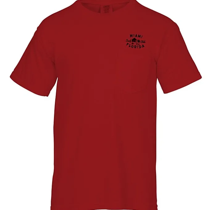 Comfort Colors Garment-Dyed 6.1-oz Pocket T-Shirt - Screen
