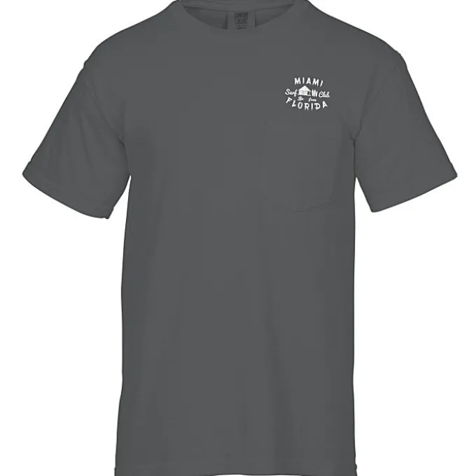 Comfort Colors Garment-Dyed 6.1-oz Pocket T-Shirt - Screen