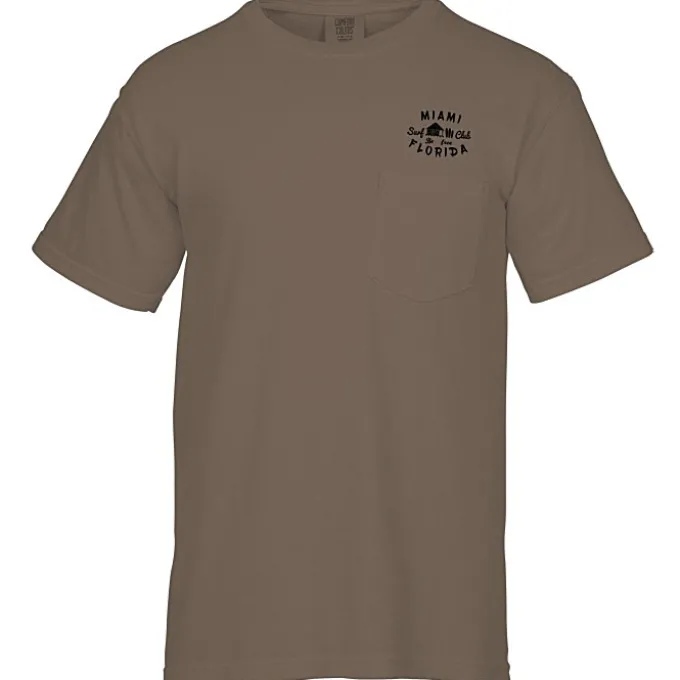 Comfort Colors Garment-Dyed 6.1-oz Pocket T-Shirt - Screen