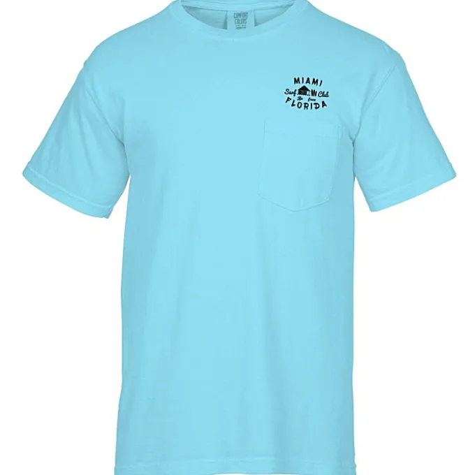 Comfort Colors Garment-Dyed 6.1-oz Pocket T-Shirt - Screen