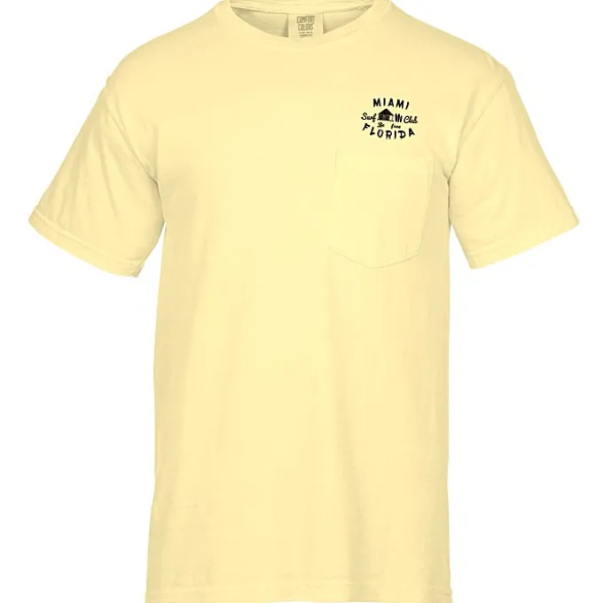 Comfort Colors Garment-Dyed 6.1-oz Pocket T-Shirt - Screen