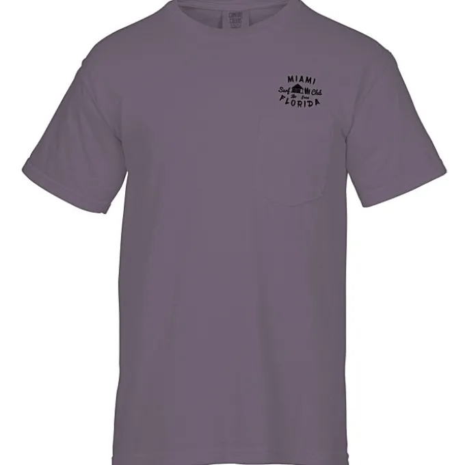 Comfort Colors Garment-Dyed 6.1-oz Pocket T-Shirt - Screen
