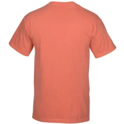 Comfort Colors Garment-Dyed 6.1-oz Pocket T-Shirt - Embroidered