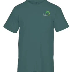 Comfort Colors Garment-Dyed 6.1-oz Pocket T-Shirt - Embroidered