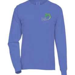 Comfort Colors Garment-Dyed 6.1-oz LS T-Shirt - Embroidered
